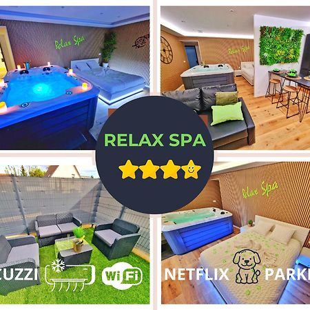 Relax Spa-4 Pers-Jacuzzi-Parking-Jardin-Clim-Colmar Muntzenheim Ngoại thất bức ảnh